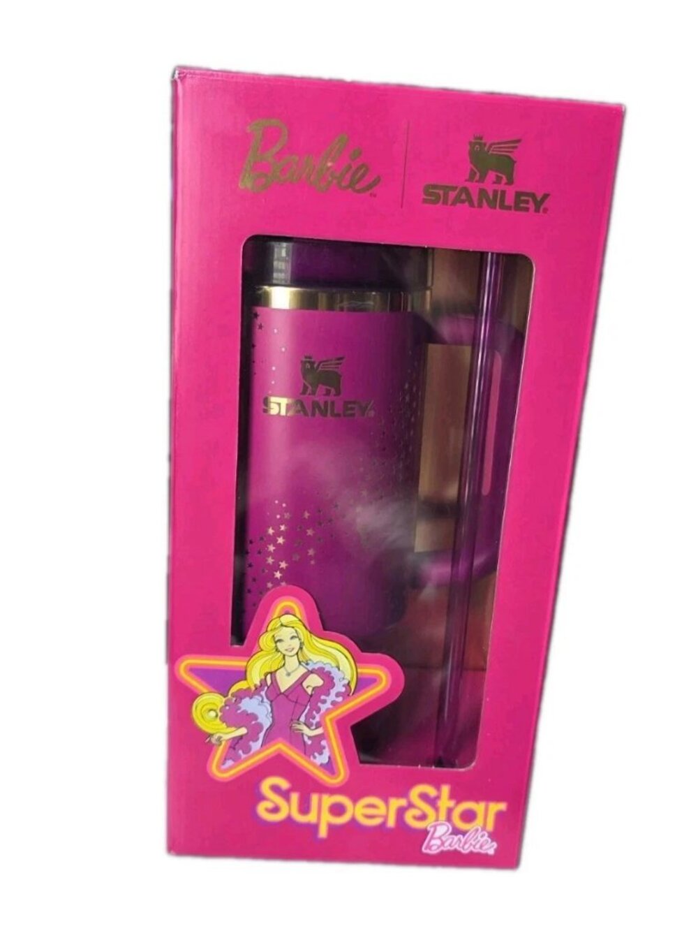 Stanley x Barbie 70's SUPERSTAR 40oz Quencher